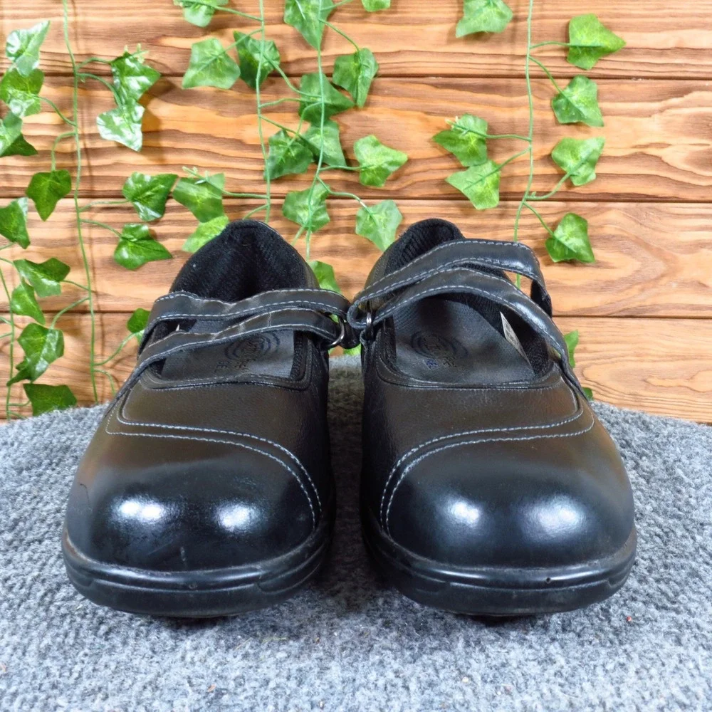 Orthofeet Celina Women Mary Jane Size 10.5 Orthopedic Walking Black Leather